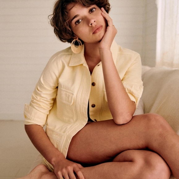 Sezane 100% Organic Cotton Willa Jacket - Picture 4 of 11